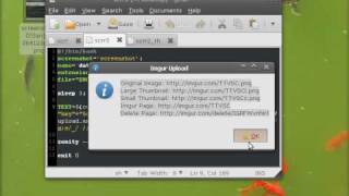 Imgurcom Screenshot Upload Script Linux WebUpd8 [upl. by Nnayrb]