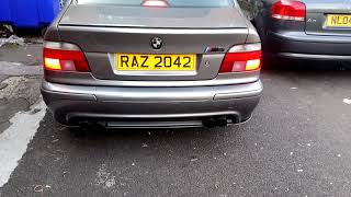 BMW E39 530D SOUND [upl. by Naujid]