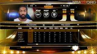 NBA 2K13 Roster with Hidden Players 4122013 [upl. by Secilu]