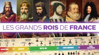 Les 9 plus grands ROIS de FRANCE 👑 CM1CM26e [upl. by Naugal]