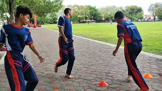 MFT Multistage Fitness Test  Tes Kebugaran Bertahap pada anak SMK [upl. by Hgieliak237]