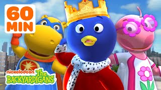 King Pablo Is Stuck in a Cave  Superhero Uniqua Makes a Rescue  1 Hour  The Backyardigans [upl. by Leddy]