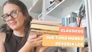 5 LIVROS CLÁSSICOS para iniciantes  dê uma chance a eles 📖📚 [upl. by Slohcin]