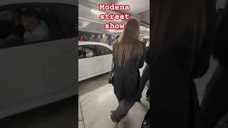 Modena street show viralvideo automobile perte tiktok edit videovirale modenastreetshow [upl. by Binah633]