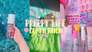 Preppy TikTok Compilation 1 🐠☀️🌈 ⚠️NOT MY VIDEO ⚠️ [upl. by Eimarej]