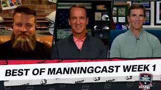 Best of the ManningCast Week 1  Monday Night Football with Peyton amp Eli [upl. by Westfall]