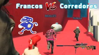 Runners VS Snipers Viscos y Francesco en Acción  GTA 5 [upl. by Yelloh]