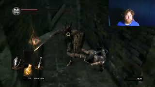 Nicks first playthrough of Dark Souls Imma beat that knight today Eps 3 [upl. by Patrica]