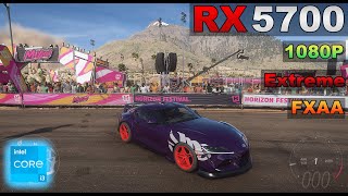 RX 5700  Forza Horizon 5 1080p Extreme amp MAX Setting [upl. by Jerry]