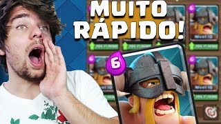 DECK SUPER RÁPIDO DE BÁRBAROS DE ELITE  Clash Royale [upl. by Neih338]