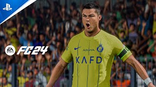 FC 24  Al Nassr vs Al Hazem  Saudi Pro League 2324 Match  PS5 Gameplay [upl. by Dara]