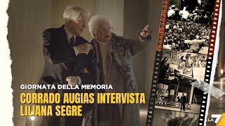 Giornata della Memoria lintervista di Corrado Augias a Liliana Segre [upl. by Grantham]