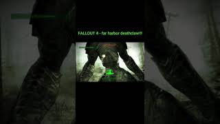 Fallout 4  far harbor deathclaw fallout fallout4settlementbuilding [upl. by Elocen]