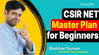 CSIR NET Life Science Master Preparation Plan For Beginners [upl. by Holly-Anne]