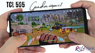 TCL 505 Genshin Impact Lowest 30 FPS Gameplay  Helio G36 [upl. by Sitruk96]