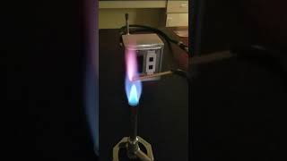 Reaction of Potassium permanganate amp hydrogen peroxide scienceguru sciencefacts scienceexperiment [upl. by Daberath]