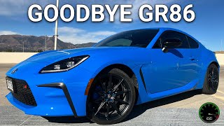 2022 TOYOTA GR86 GOODBYE VIDEO [upl. by Anelhtac]