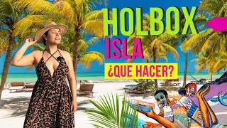 Holbox 🔵 ¿Que Hacer Hotel  Bioluminiscencia Club de playa [upl. by Anaoy]