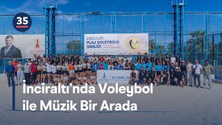 Liseli Gençlerden Plaj Voleybolu ve Müzik Şöleni [upl. by Leissam]