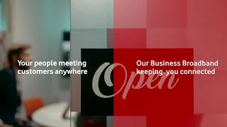 Vodafone Business Broadband  OpenforBusiness [upl. by Elfrieda]