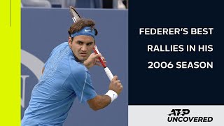 Federers Best Rallies of 2006 Season [upl. by Sana]