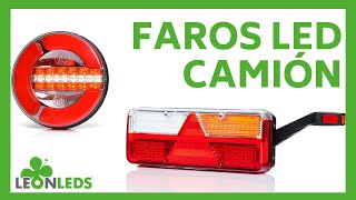 Faros LED Camión Intermitente Progresivo Pilotos Led Truck New [upl. by Erasmus]