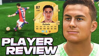 O CRAQUE ARMADOR QUE VOCÃŠ PRECISA NO SEU TIME PARA WL  DYBALA 87  PLAYER REVIEW I FC 25 [upl. by Adlih857]