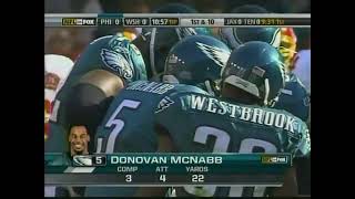 2007 Week 10  Philadelphia Eagles at Washington Redskins [upl. by Eeral]