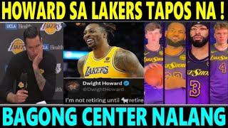 BREAKING NEWS Howard sa LAKERS NATAPOS NA BAGONG CENTER KUKUNIN NA [upl. by Drud]