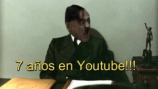 Hitler es informado de los 7 años de Spanish Dolfy en YT [upl. by Nus]