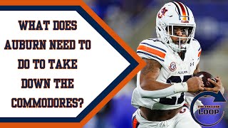 The College Loop  What does Auburn need to do to take down Vanderbilt this Saturday [upl. by Cardwell661]