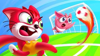 Soccer Song⚽️ A Strange Goal Song  Bowbow Nursery Rhymes amp Kids Songs [upl. by Cohbert]