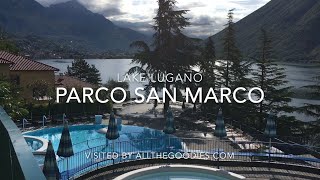 Parco San Marco Lake Lugano  allthegoodiescom [upl. by Alaekim614]