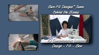 Jeans Designing Fitting amp Sewing Course  DVD Highlights  SureFit Designs™ [upl. by Thorner792]