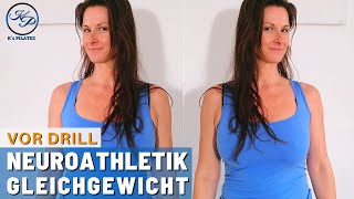 Einfache Gleichgewichtsübungen um dein Gleichgewicht zu verbessern  Neuroathletik [upl. by Aehsrop]