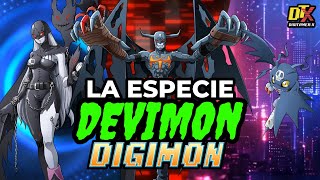 Todo sobre Devimon El Digimon Mensajero de la Oscuridad [upl. by Nylidnam580]