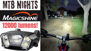 MTB night lights 2024 Magicshine Monteer 12000 and more [upl. by Diane]