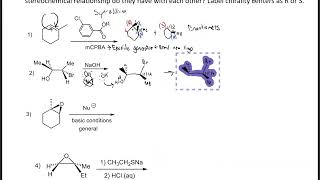 Epoxide Formation and Epoxide Reactions [upl. by Shannah]