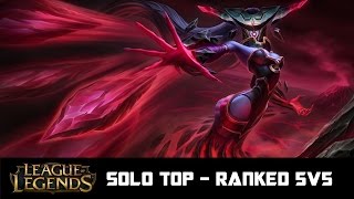 Lissandra Top  Ranked Platinium 4 Pre S5  League of Legends HD Fr [upl. by Sumahs41]