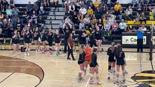 Video StanleyBoyd volleyball 3 Cadott 0 102224 [upl. by Gisella]