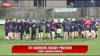 ITV BORDERS FRIDAY RUGBY PREVIEW  22324 [upl. by Anayt]