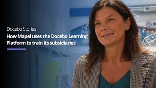 How Mapei uses the Docebo Learning Platform to train its subsidiaries [upl. by Carmen]