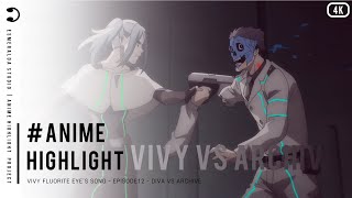 『4K』 Vivy and Elizabeth vs Archive Ais Vivy Fluorite Eyes Song [upl. by Elyl79]