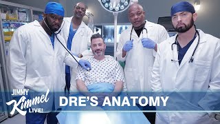 Dre’s Anatomy Starring Dr Dre Snoop Dogg 50 Cent Jimmy Kimmel amp Eminem [upl. by Fleeman]