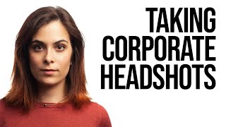 How to Shoot Corporate Headshot Photography [upl. by Sisxela]