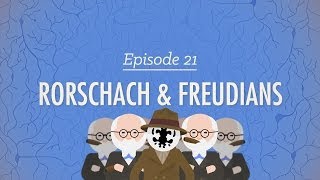 Rorschach and Freudians Crash Course Psychology 21 [upl. by Hailed322]