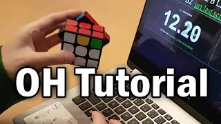 Rubiks Cube How To Solve One Handed OH [upl. by Willyt248]