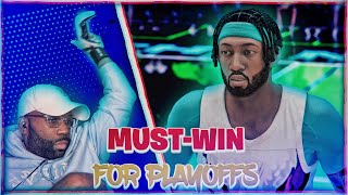 YOU THINK WE MADE THE PLAYOFFS  NBA 2K22 MyNBA [upl. by Auqinat]