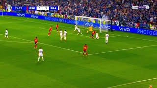 Dani Olmo Goal vs France Jules Koundé Own Goal France vs Spain Highlights Euro 2024 [upl. by Keyte]