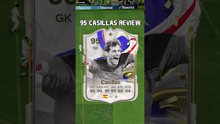 95 Casillas Review in EA FC 24 shorts short fc24 eafc24 casillas greatsofthegame realmadrid [upl. by Anigue]